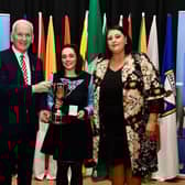 Mayobridge's Eimear Magee won gold in the Ulster Scór Final solo singing competition.