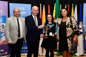 Mayobridge's Eimear Magee won gold in the Ulster Scór Final solo singing competition.