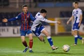 Newry City's Evan McEnteggart.