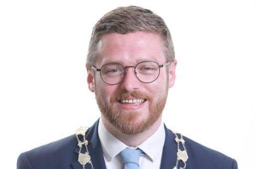 NMDDC Deputy Chairperson SDLP Cllr Gareth Sharvin.