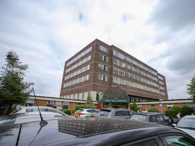 PressEye - Belfast - Northern Ireland - 11th June 2018


STOCK IMAGE 

Coronavirus outbreak at second NI hospital, several medical staff at Daisy Hill Hospital in Newry have been forced to self isolate.

Daisy Hill Hospital in Newry.

Picture: Philip Magowan / PressEye