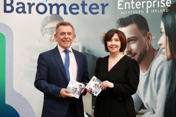 Michael McQuillan, Chief Executive, Enterprise NI and Maureen O'Reilly, Independent Economist