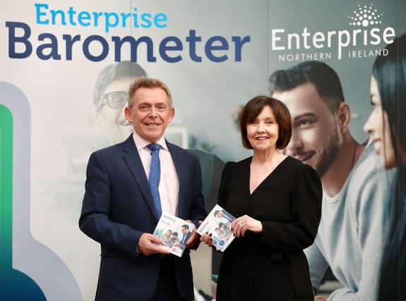 Michael McQuillan, Chief Executive, Enterprise NI and Maureen O'Reilly, Independent Economist