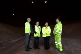Infrastructure Minister Liz Kimmins has visited the Department’s Traffic and Information Control Centre in Belfast where she paid tribute to the Department’s front-line staff who were involved in responding to the recent Storm Éowyn.