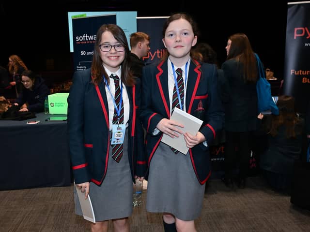 Caitlin Hill and Alicia Owens, The Royal School, Armagh