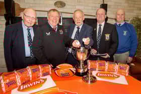 The draw was made by Mr Laurence Rocke, President of the Ulster Branch assisted by  Mr Brian Irwin, Chairman of the Sponsors, Irwins Bakery.