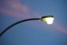 The scheme will involve the replacement of the existing lights with a new LED street lighting system.