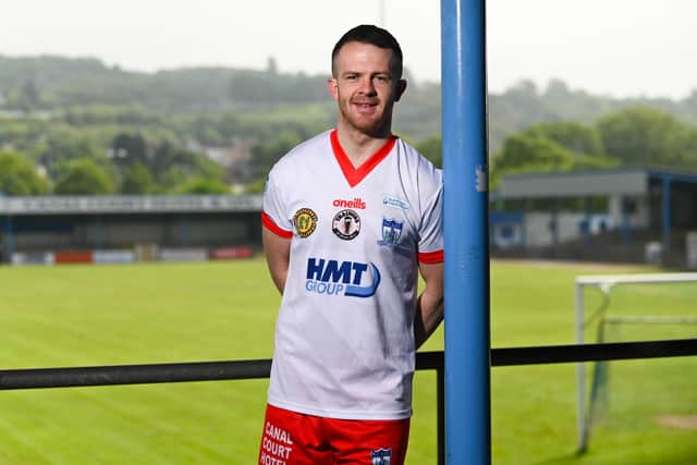 Ciaran O'Connor scored six goals for Newry City last season. Pic: Brendan Monaghan
