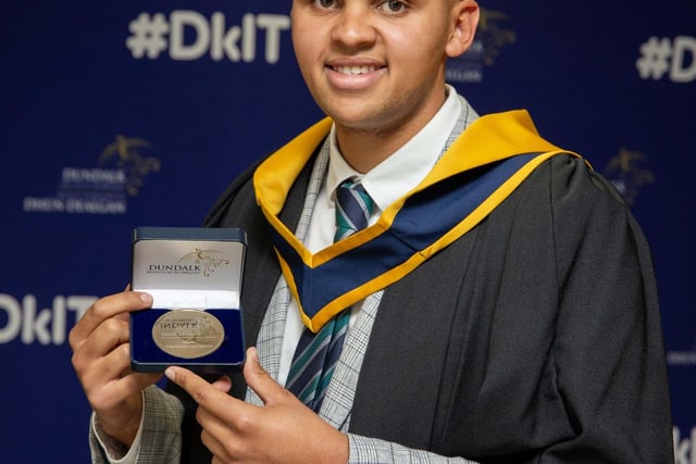 Mark Crothers Olusanya from Whitecross Armagh. Mark won the 2024 Presidents Prize for Bachelor of Science (Honours) in Engineering Entrepreneurship.