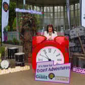 Newry Mourne and Down District Council Chairperson, Councillor Valerie Harte launches the district’s highly anticipated Giant Adventure festivals – Wake the Giant, Warrenpoint; Footsteps in the Forest; Slieve Gullion and Eats and Beats, Newcastle.