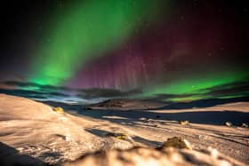 The aurora borealis, or northern lights, are visible in parts of Scotland and get more spectacular the further north you go.