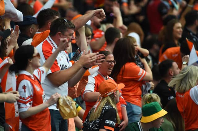 Armagh supporters.