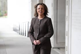 New Infrastructure Minister, Liz Kimmins. Photo by Kelvin Boyes / Press Eye.
