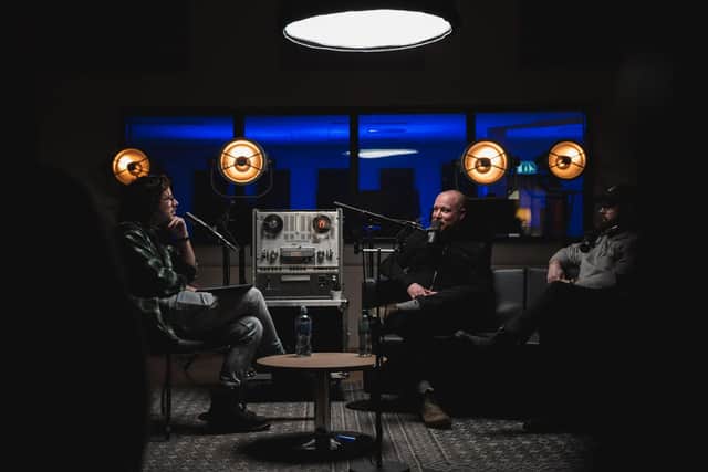 SRC Music Co-ordinator Matt Duke speaking with Lee McMahon and Ian Vennard, highly respected sound engineers as part of the upcoming Frequency Finder podcast.