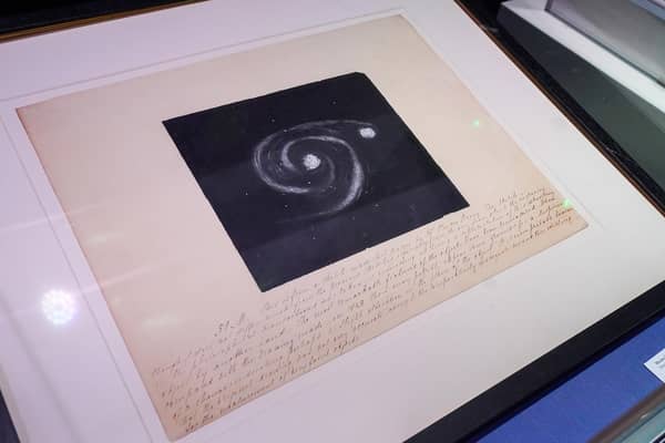 One of the drawings which features in the exhibition.