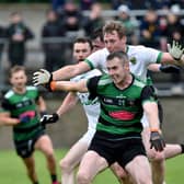 Ciaran O'Hanlon (pictured) hit 0-3 - including a late winner - as Killeavy defeated Mullaghbawn 1-21 to 2-17 on Friday evening.