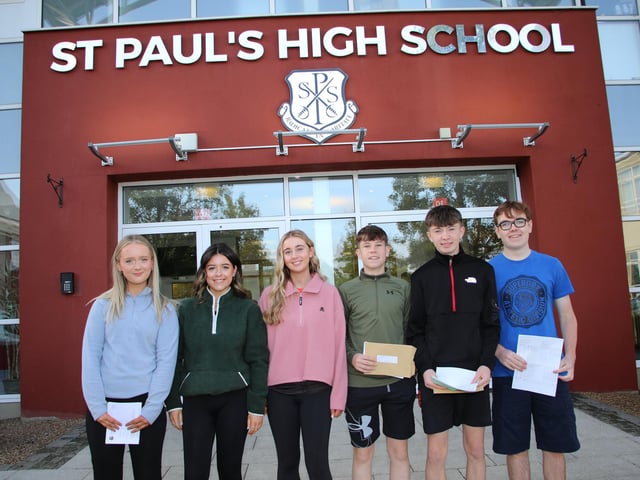 PICTURES: St Paul's High School GCSE results