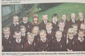 Pictures of children in Newry and Mourne during their first days at school in 2008.
