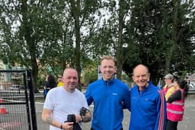Cllr Aidan Mathers, Cllr Cathal King & Event Organiser Matt Shields.