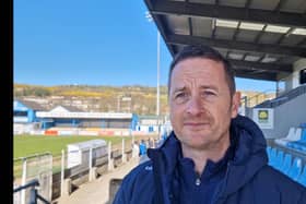 Newry City manager Darren Mullen.
