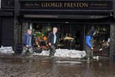 Press Eye - Northern Ireland - 1st November 2023 

Photo by Jonathan Porter / Press Eye 


Flooding in Newry City Co Down.



The clean up operation has started in Newry, the owners of flooded businesses are facing expensive clean-up operations.

Water levels in the most heavily affected areas have receded overnight.

:The clean up operation has started in Newry. The owners of flooded businesses are facing expensive clean-up operations. Water levels in the most heavily affected areas receded overnight.