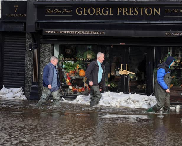 Press Eye - Northern Ireland - 1st November 2023 

Photo by Jonathan Porter / Press Eye 


Flooding in Newry City Co Down.



The clean up operation has started in Newry, the owners of flooded businesses are facing expensive clean-up operations.

Water levels in the most heavily affected areas have receded overnight.

:The clean up operation has started in Newry. The owners of flooded businesses are facing expensive clean-up operations. Water levels in the most heavily affected areas receded overnight.
