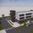 How the Premier Inn at Belfast International Airport could look - image courtesy of Turkington and Sons and Todd Architects