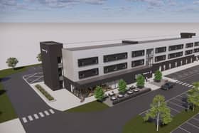 How the Premier Inn at Belfast International Airport could look - image courtesy of Turkington and Sons and Todd Architects