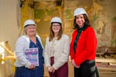 L-R: Eileen Murphy, CEO, WAAD, Economy Minister Archibald, and Niamh O’Maolain, Chair, WAAD Board.