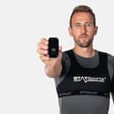 England and Bayern Munich striker Harry Kane promoting STATSports equipment.
