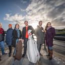 Joanne Quigley McParland (third from left) with Newry Chamber Music performers.