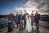 Joanne Quigley McParland (third from left) with Newry Chamber Music performers.
