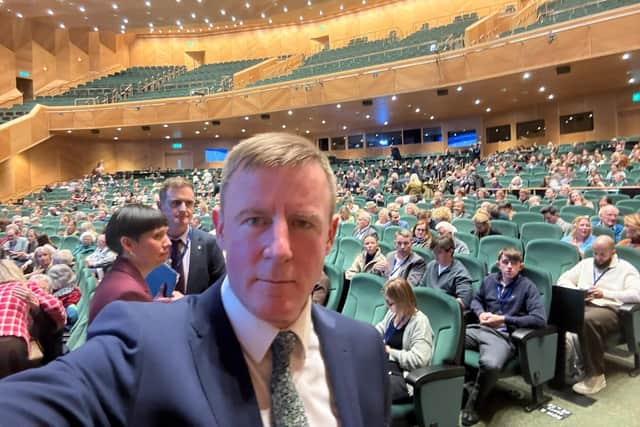 Justin McNulty MLA recently attended the Alzheimer's Europe Conference in Dublin.