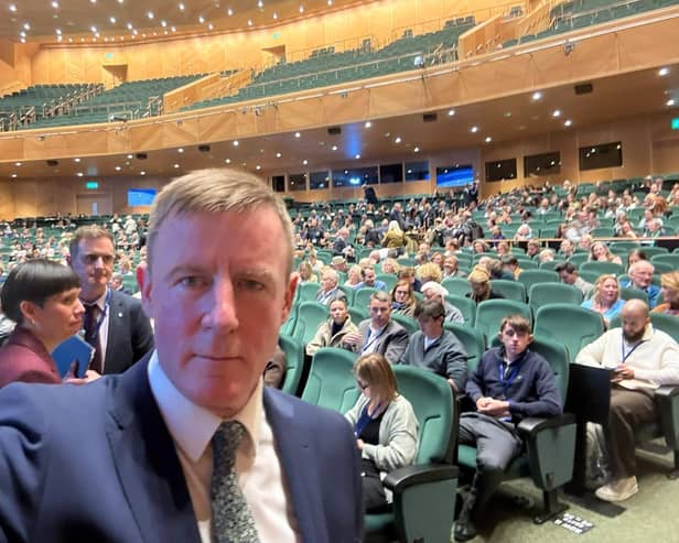 Justin McNulty MLA recently attended the Alzheimer's Europe Conference in Dublin.