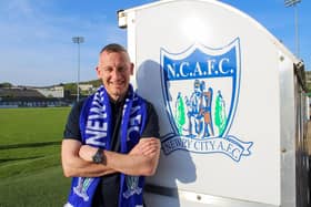 Stuart King takes charge of his first competitive game as Newry City manager this Saturday.