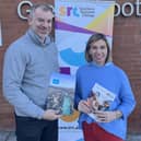 Pictured at the launch of the Newry BID training programme with Southern Regional College (SRC) is Eamonn Connolly, Newry BID and Margaret McNamee, SRC