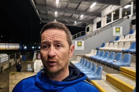 Newry City manager Darren Mullen.