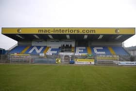 Newry City AFC's stadium, The Showgrounds.
