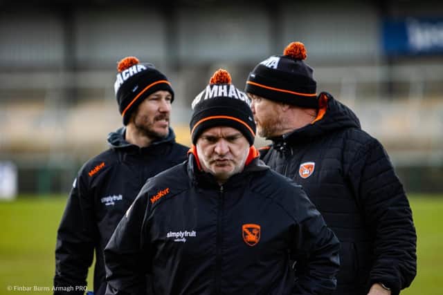 Armagh Minor Manager Aidan O'Rourke. Pic: Finbar Burns Armagh GAA PRO