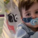 Two-year-old Chester was recently diagnosed with B-cell Acute Lymphoblastic Leukaemia.