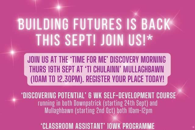 Bolster Community's Building Futures programme outline