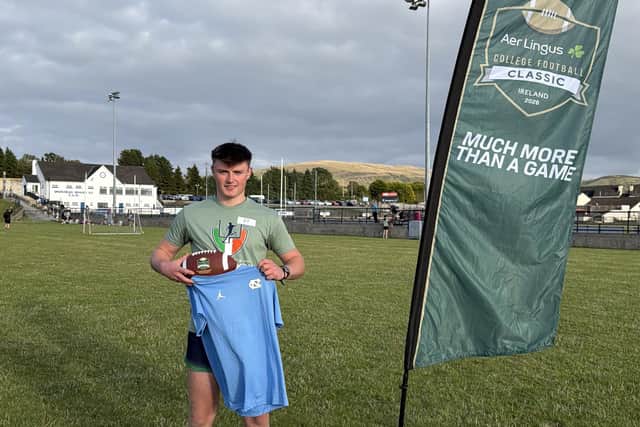 Daniel has already had a busy sporting year as he won MacRory cup with his school, play senior for his local club Saval, and also played U20 with Down where he narrowly lost the All-Ireland U20 B Football Final to Sligo.