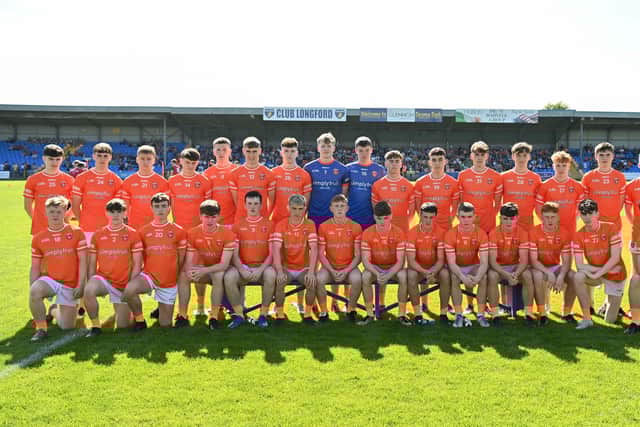 Armagh U17 squad pic. Credit: Ulster GAA
