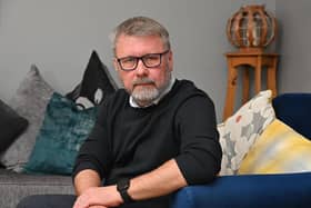 NI Equality Commission client Mark Graham pictured at his home in Newry. Picture By: Arthur Allison/Pacemaker Press.