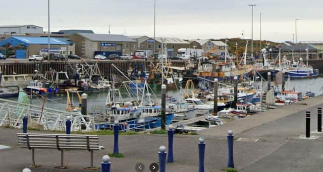 Kilkeel Harbour.