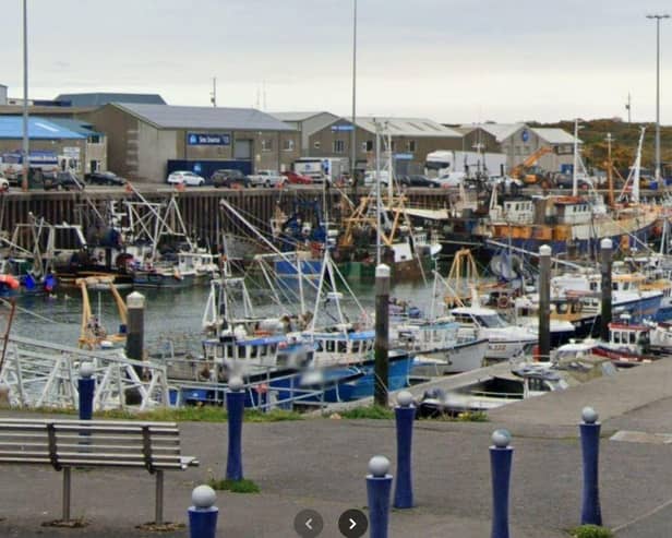 Kilkeel Harbour.