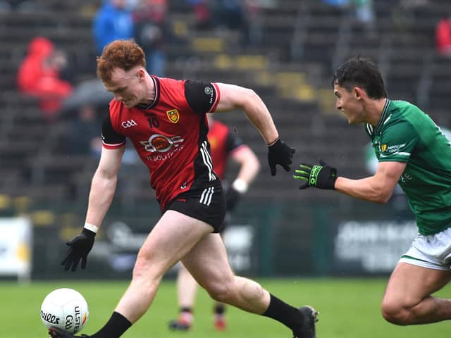 Down's Danny Magill in action against Fermanagh in the Ulster quarter-final.