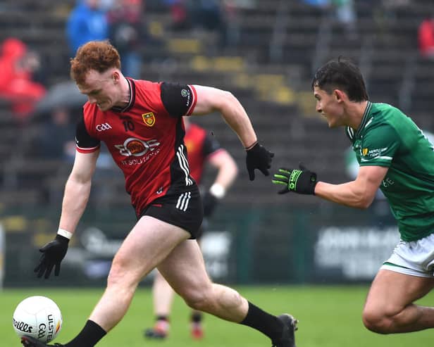 Down's Danny Magill in action against Fermanagh in the Ulster quarter-final.
