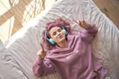 Girl listening to music
