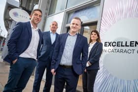 Dermot Carlin, Derick Topping, Michael O’Gallagher and Ruth Collins, Solasta Healthcare